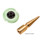 3M 2" Radial Bristle Disc 6 Ply Brush - 1 Micron Light Green - Otto Frei