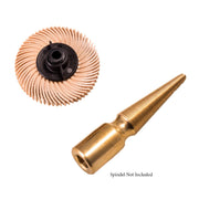 3M 2" Radial Bristle Disc 6 Ply Brush - 6 Micron Peach - Otto Frei