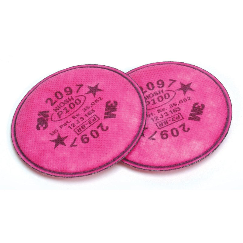 3M 2097 P100 Nuisance Level-Organic Vapors & Ozone Protection Filter-1 Pair - Otto Frei