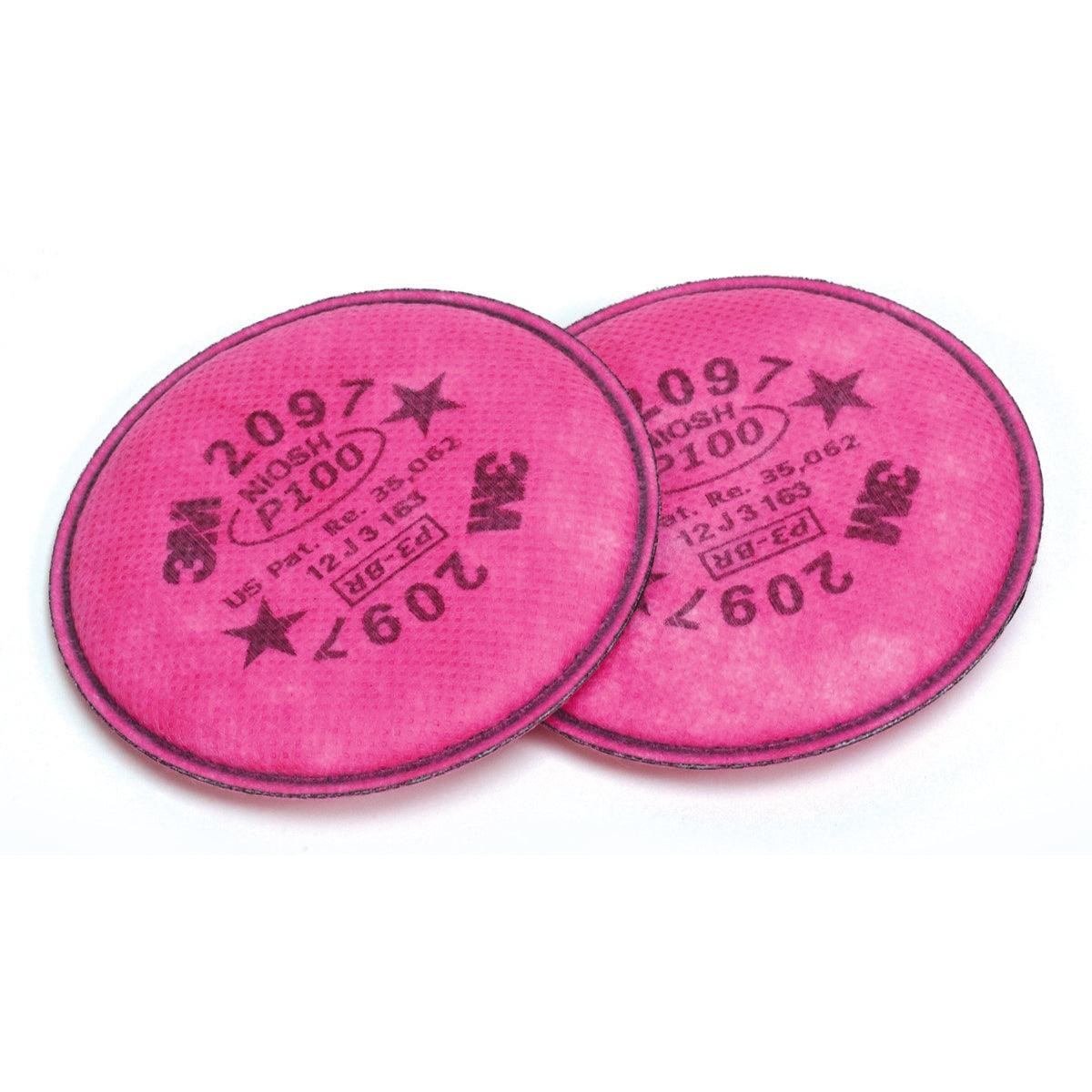 NIOSH P100 防塵マスク用フィルター 2097 50パック（100錠）