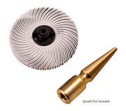 3M 3" Radial Bristle Disc 6 Ply Brush - 120 Grit White - Otto Frei