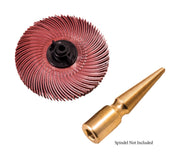 3M 3" Radial Bristle Disc 6 Ply Brush - 220 Grit Red - Otto Frei