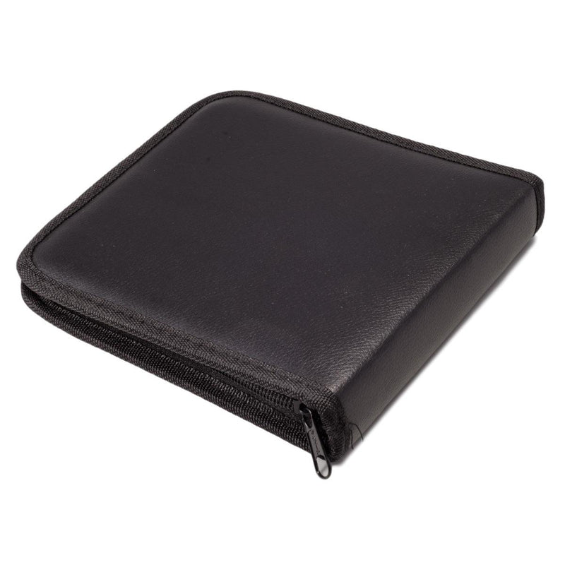 6 Pliers Zippered Pouch Black Leatherette - Otto Frei