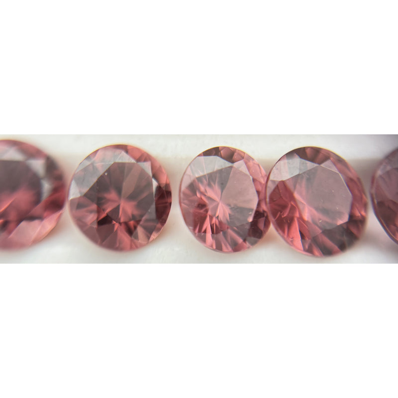 Closeout Round Faceted 6mm Mahenge Garnet
