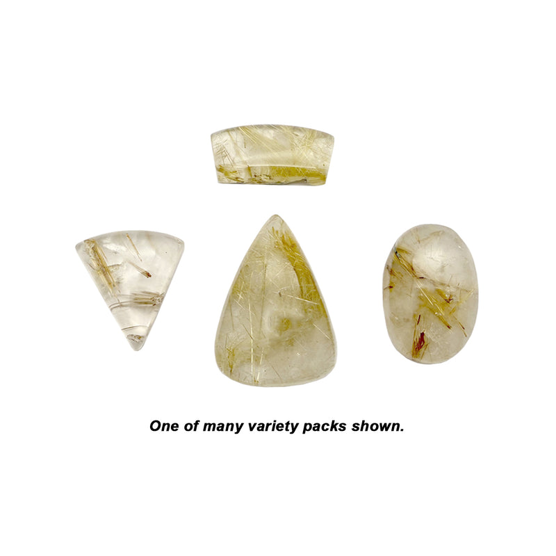 Closeout Rutilated Quartz Bulk Lot of 100 Carats