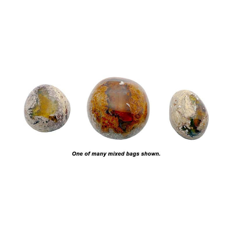 Closeout Bag of 3 Mixed Shaped  Mexican Opals