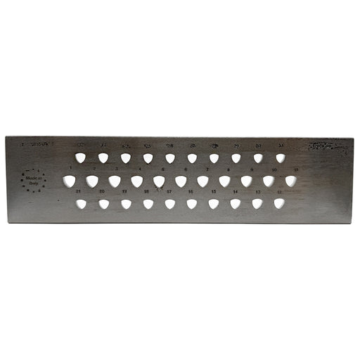 Used Open-Box Rusted Drawplate Trillion 12-9mm 31 Holes