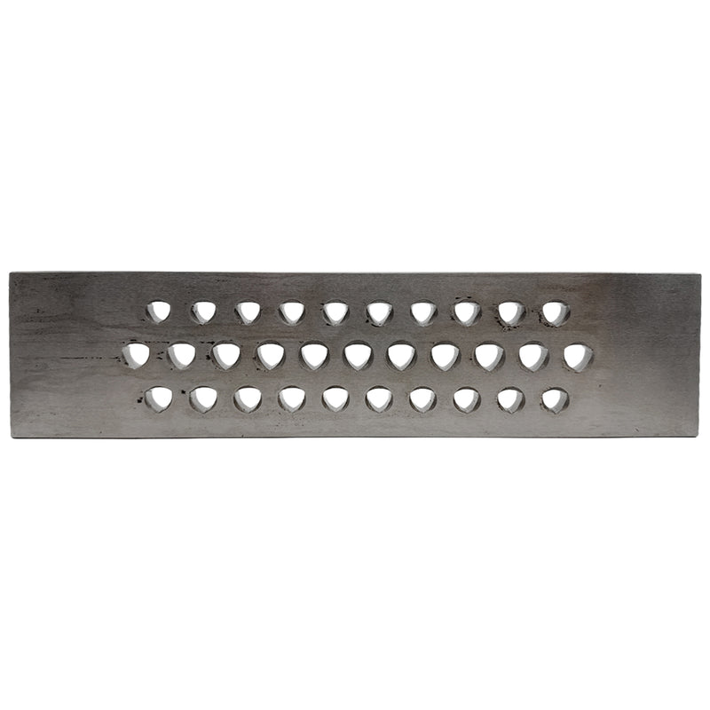 Used Open-Box Rusted Drawplate Trillion 12-9mm 31 Holes
