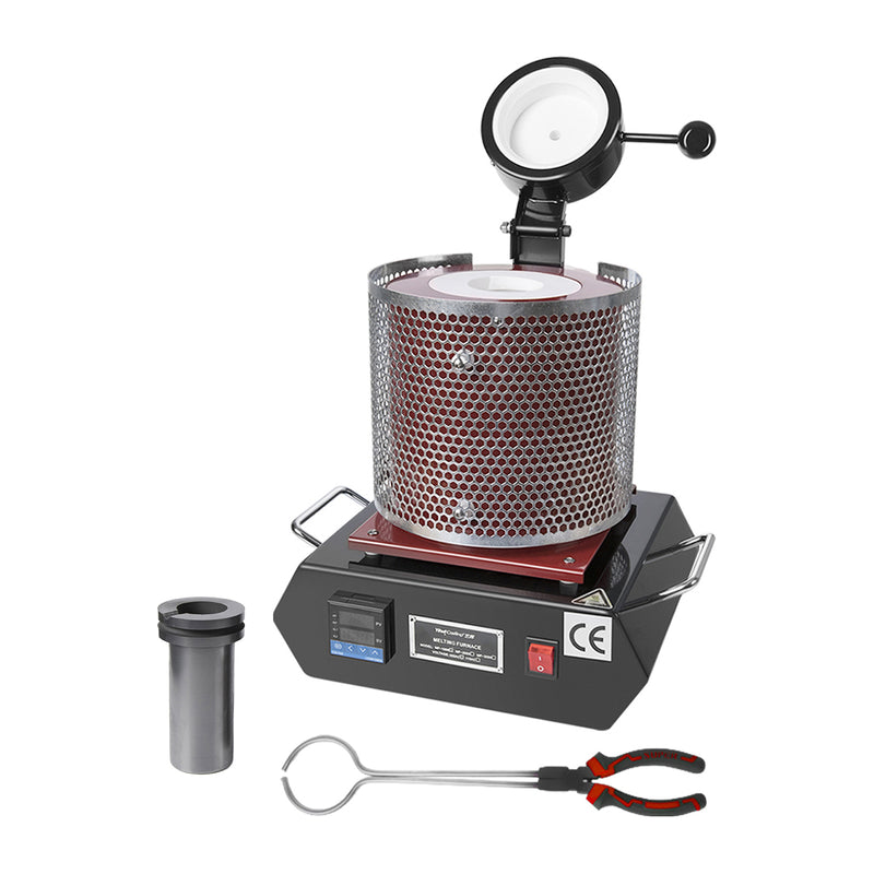 Closeout Used Open-Box Electric Melting Furnace MF-1000 1 kg (30 oz) 110V/60H
