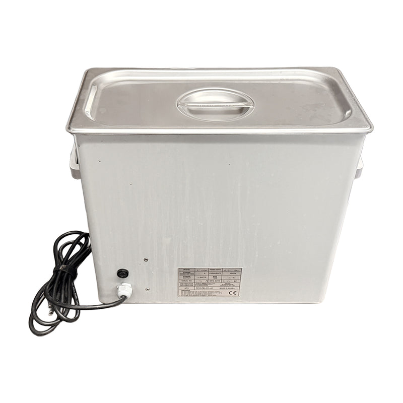 Closeout Used Open-Box Best Built 1-1/2 Gallon Pro Ultrasonic-110V with Heater, Timer & Lid