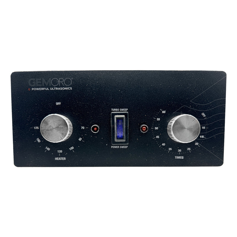 Closeout Used Open-Box GemOro 3 Quart Heated Next-Gen Ultrasonic with Timer, Cover, Basket & Tweezers (Old Version)