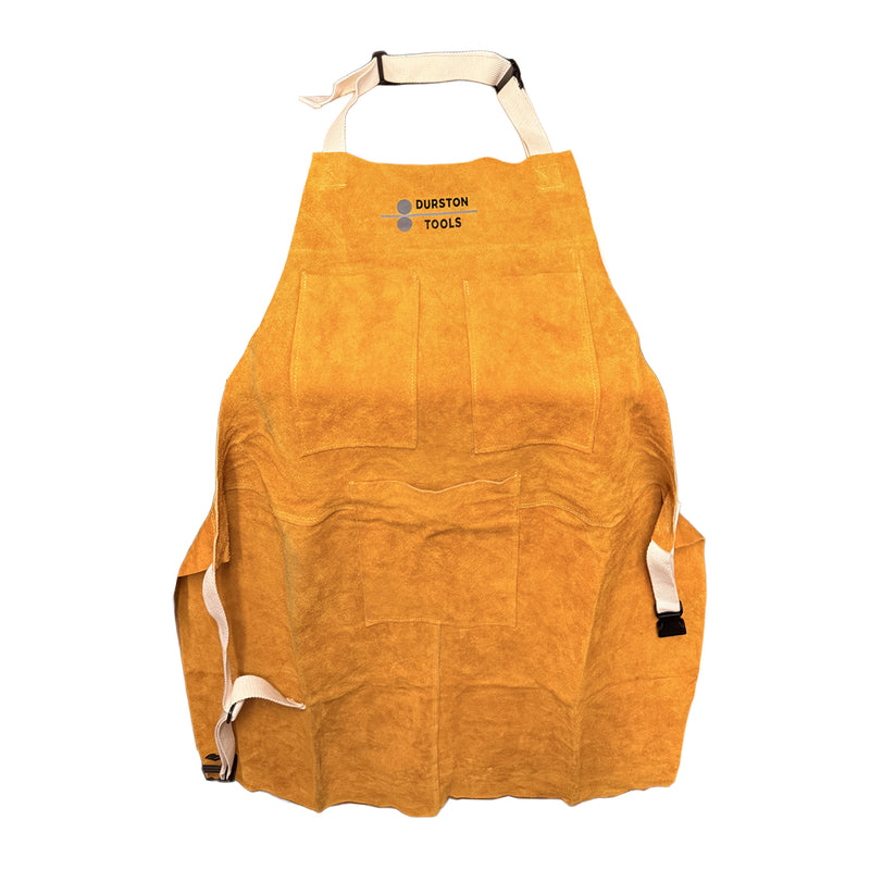 Closeout Durston 6694 Full Body Leather Bib Apron