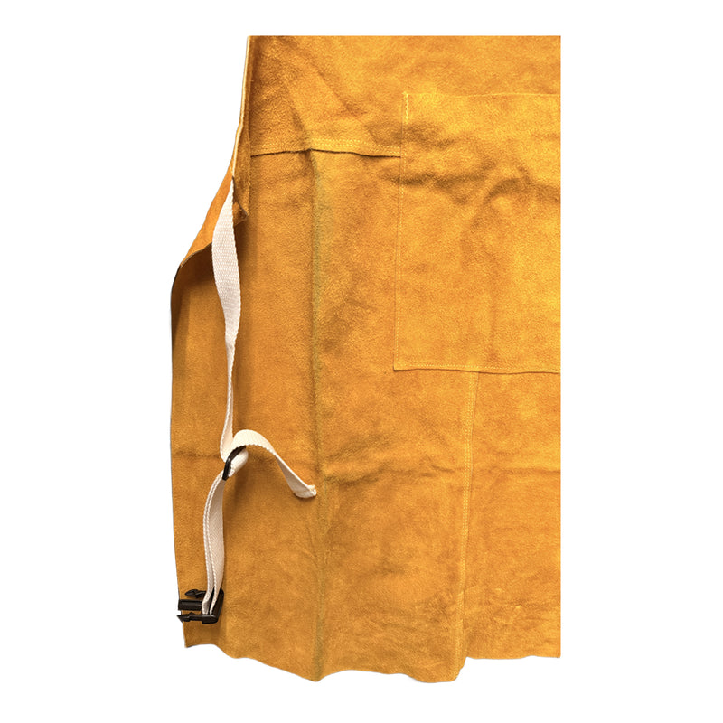 Closeout Durston 6694 Full Body Leather Bib Apron