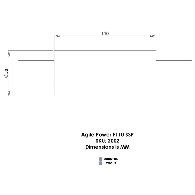 Durston 2002 Power Mill F110 Single Sided - All Flat