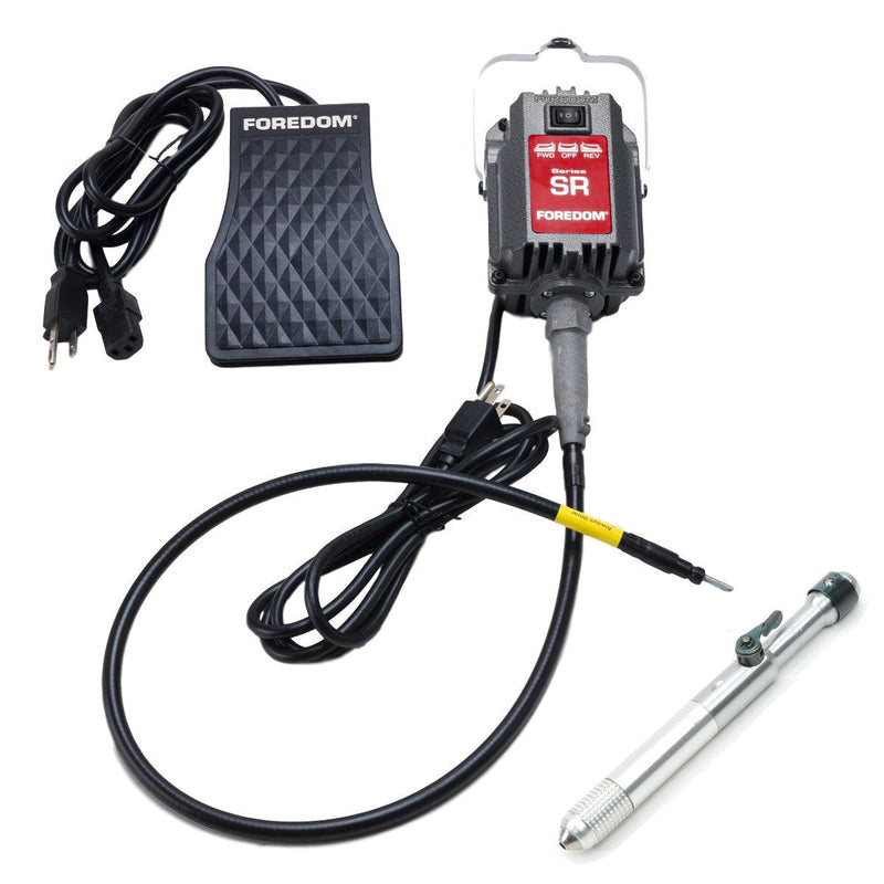 Foredom SR Hang-up Motor, FCH-2 Control and Choice of Handpiece - 230V