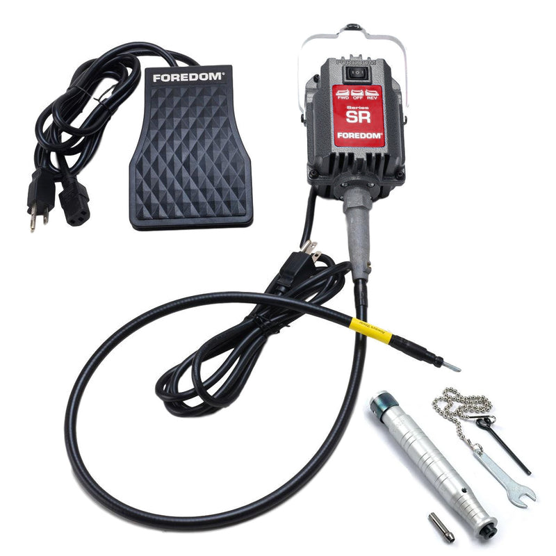 Foredom SR Hang-up Motor, FCH-2 Control and Choice of Handpiece - 230V