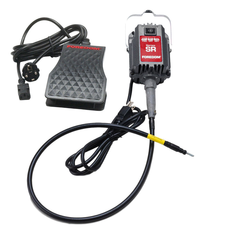 Foredom SR Hang-up Motor, FCT-22CE Continental Europe Control and Choice of Handpiece - 230V