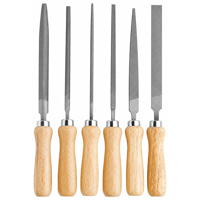 Glardon-Vallorbe LQ5450-4 Key File Set of 6 - 4" (100mm) Cut 2