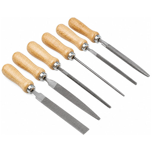 Glardon-Vallorbe LQ5450-4 Key File Set of 6 - 4" (100mm) Cut 2