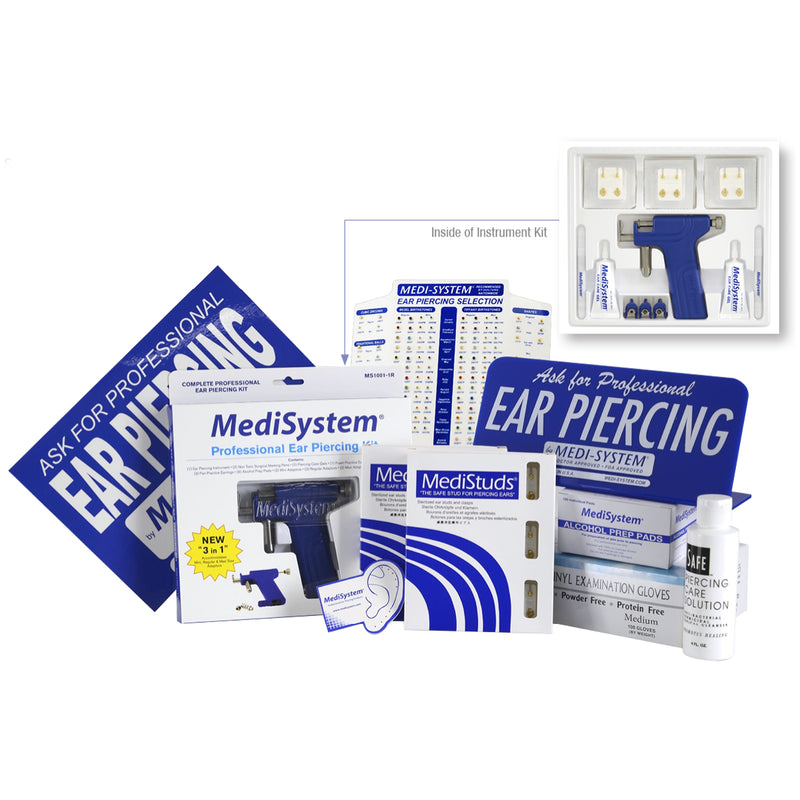 MediSystem MS1001-1R Basic Ear Piercing Kit