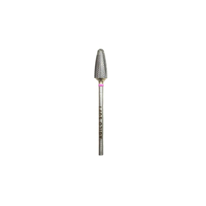 AGILO-SOFT Carbide Rotary File Smoothing Bur Flame 6mm x 14mm on 3/32" Shank - Otto Frei