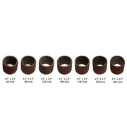 Aluminum Oxide Sanding Bands 1/2" x 1/2"-60 to 600 Grit-Packs of 10 - Otto Frei