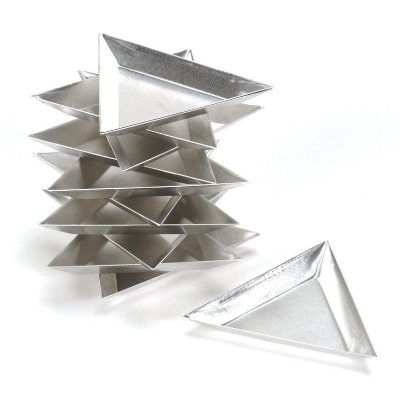 Aluminum Small Parts Trays-3"- Pack Of 12 - Otto Frei