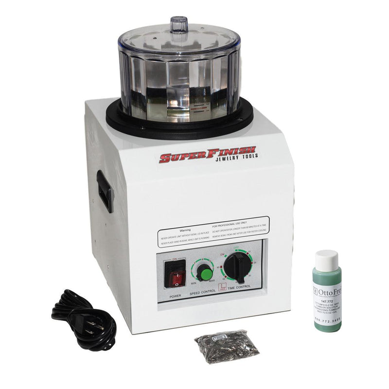 Arbe KMT-25 Variable Speed 175mm Super Mini Mag Tumbler-110V - Otto Frei