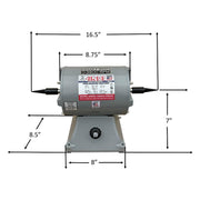 Arbe PM-350 Variable Speed 1/2HP Polishing Motor 110V - Otto Frei