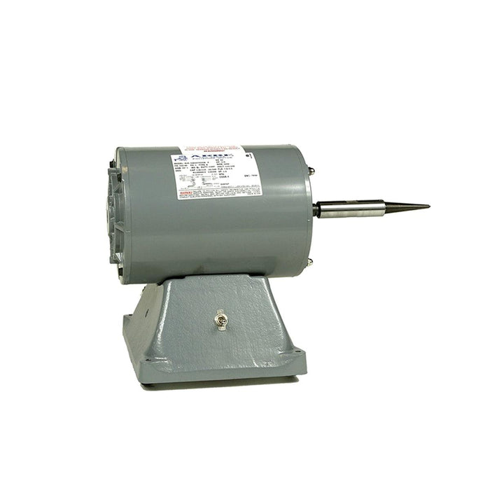 Arbe PM-516 1/2 H.P. Right Hand Single Spindle Pro Series Polishing Motor/110V/60Hz/1Ph w/ Spindle - Otto Frei