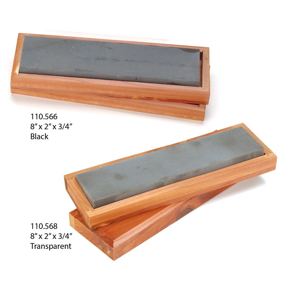 Black Arkansas Sharpening Stone Ultra Fine 8x2 | Otto Frei
