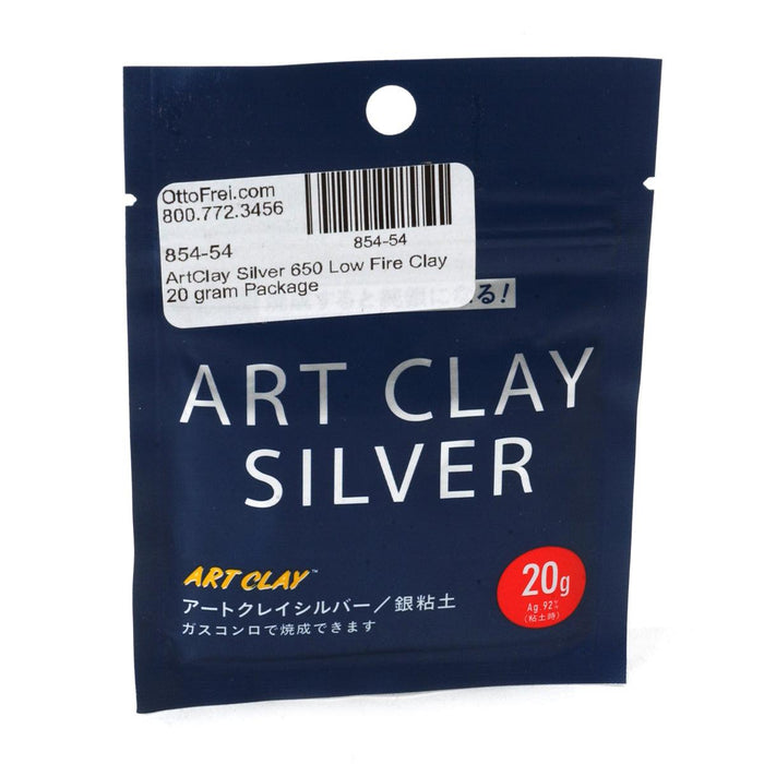 ArtClay Silver 20 gram Package - Otto Frei