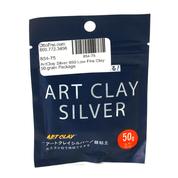 ART CLAY SILVER 650 スロードライ 50g Silver Clay 50g New Formula | Art Clay Silver: Otto Frei