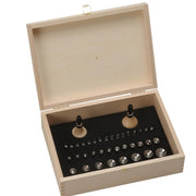 Asic Technique Master Bezel Setting Tool Set of 36 in Wood Box - Otto Frei