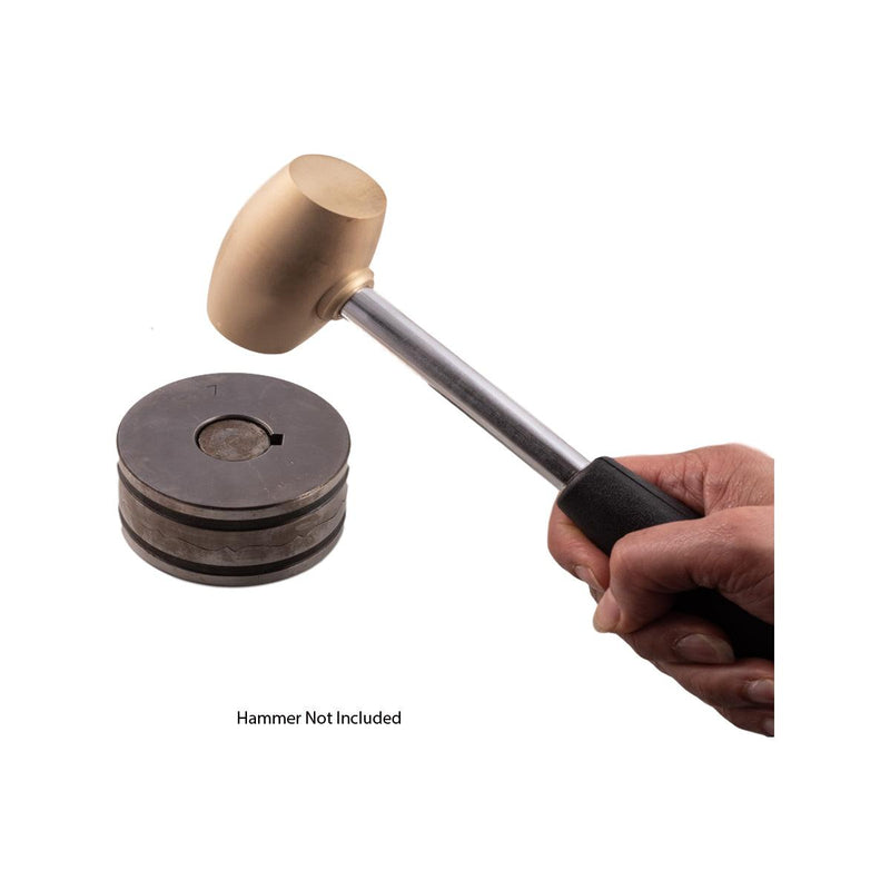 Bangle Bracelet Forming Press Steel Di0e Set-Transverse 24 - Otto Frei