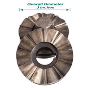 Bangle Bracelet Forming Press Steel Die Set-Fancy Scallop 10 - Otto Frei