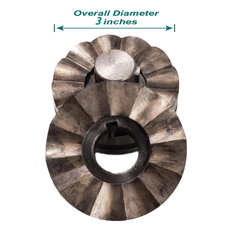 Bangle Bracelet Forming Press Steel Die Set-Scallop 12 - Otto Frei