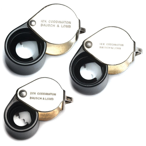 Bausch & Lomb Coddington Loupes 10X & 20X | Made in USA — Otto Frei