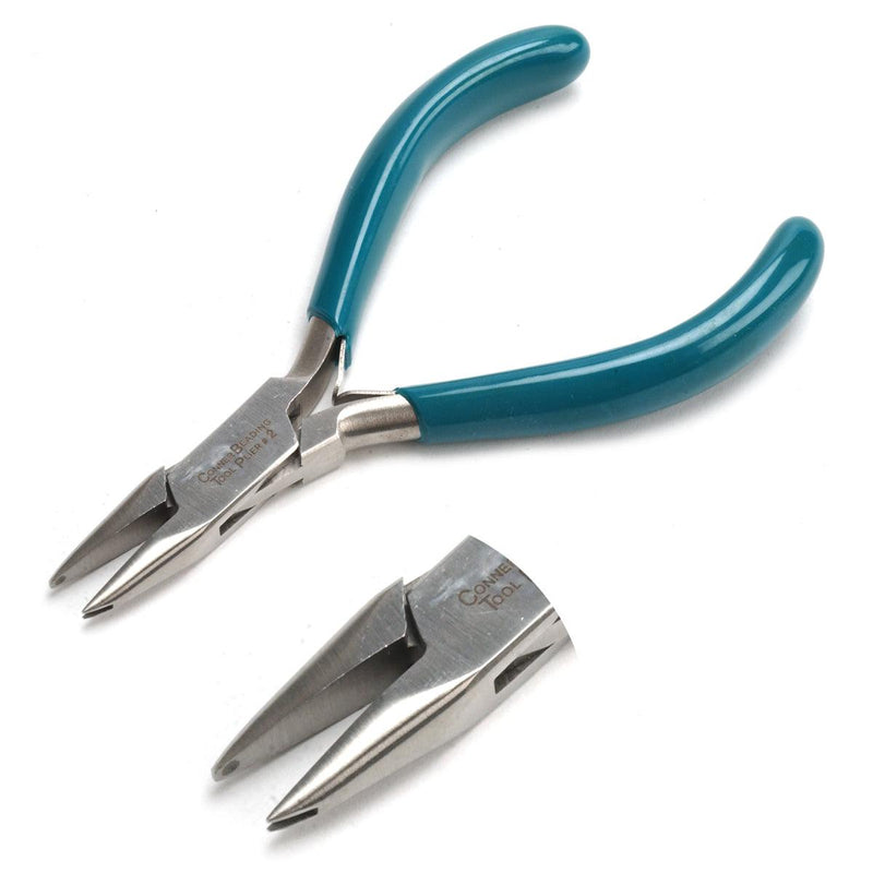 Bead Conner Setting Pliers Straight Style #2 - Otto Frei