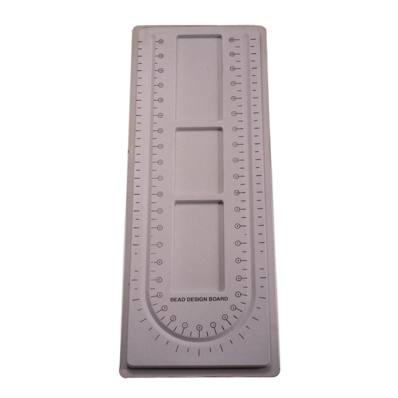 Bead Stringing Single-Strand Gray Board 21-1/4" x 8" - Otto Frei