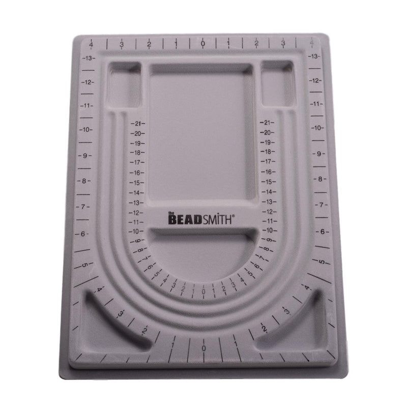 Bead Stringing Sorting Gray Board 9" x 12-1/2" - Otto Frei