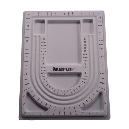 Bead Stringing Sorting Gray Board 9" x 12-1/2" - Otto Frei