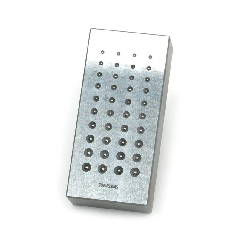 Beading Block-Swiss Made-40 Beads-0.60mm To 1.60mm - Otto Frei