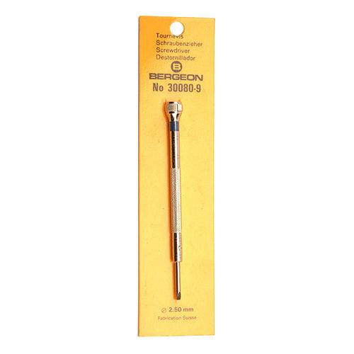 Bergeon 30080-09 Swiss Made Screwdriver  2.50 mm-Blue Color - Otto Frei