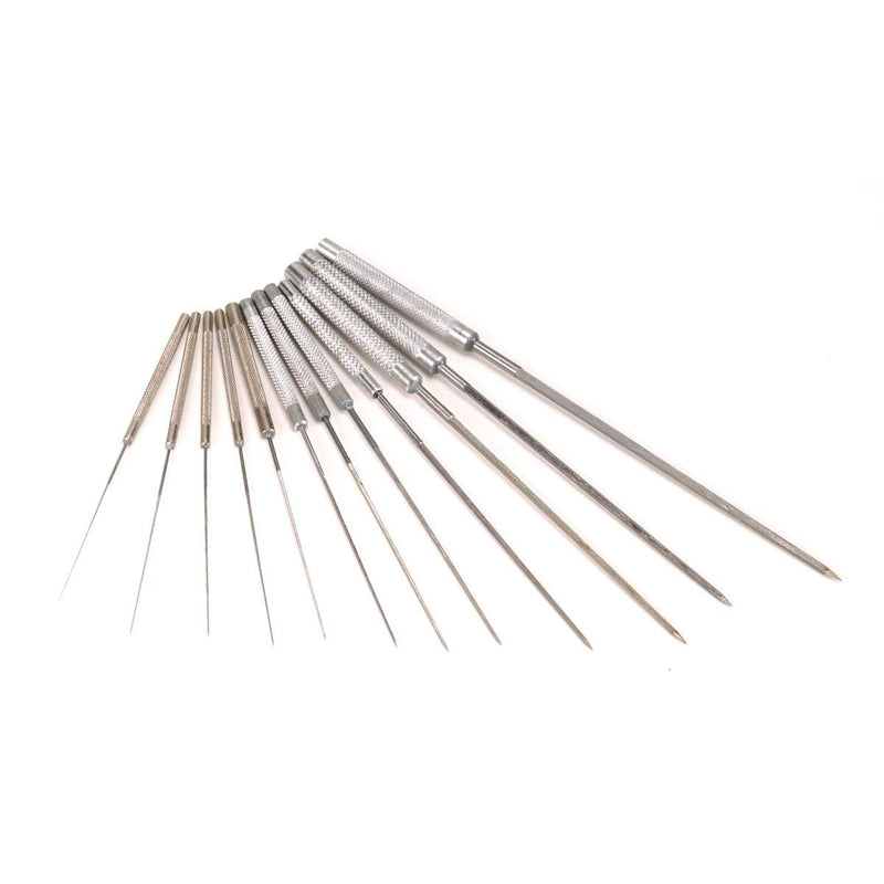 Bergeon 4254-P Cutting Broach Set of 12 - Otto Frei