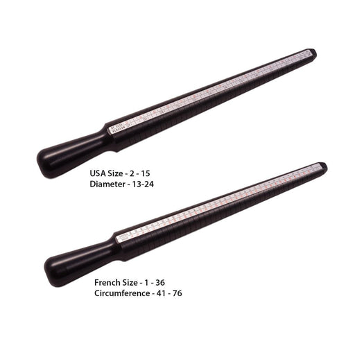 Bergeon 5235-PN Black Delrin High Precision Swiss Ring Stick - Otto Frei
