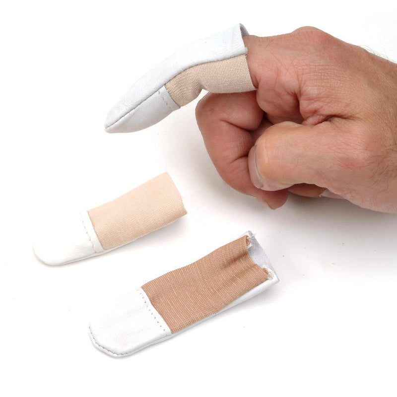 Bergeon 6752- Deluxe Soft Leather Elastic Backed Finger Guard - Otto Frei