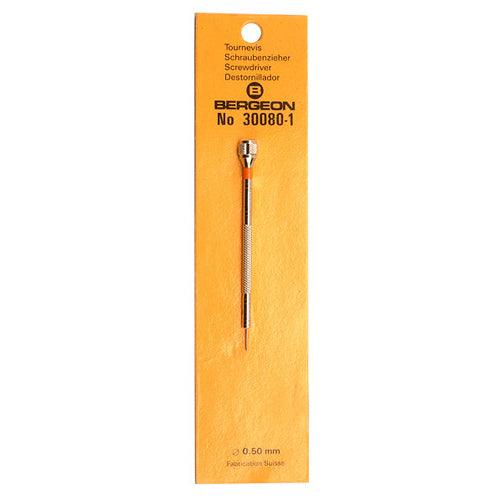 Bergeon Swiss Made Screwdriver  0.50mm Orange Color - Otto Frei