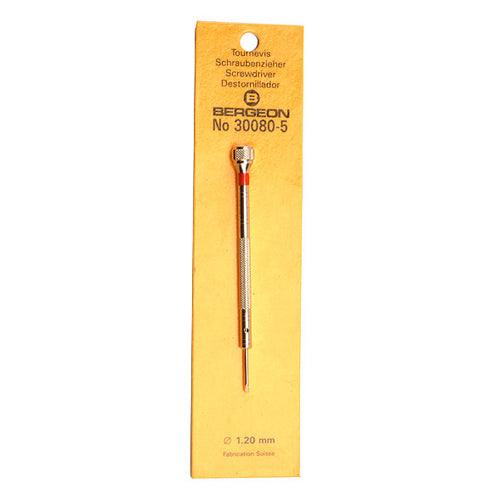 Bergeon Swiss Made Screwdriver  1.20mm Red Color - Otto Frei