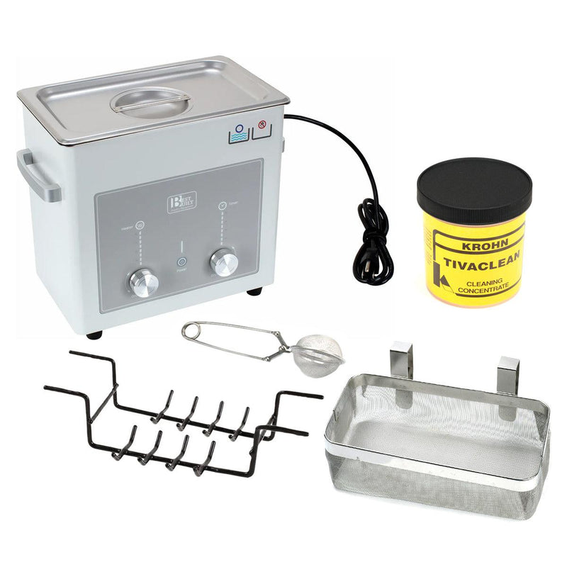Best Built 3/4 Gallon Pro Ultrasonic 220V - Money Saving Kit - Otto Frei